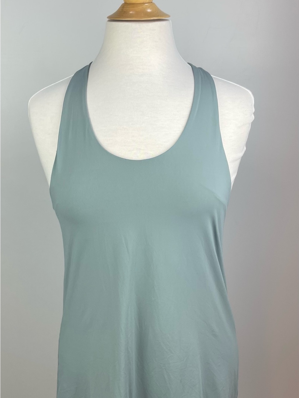 Sage Green Alo Yoga Twist Back Tank Top